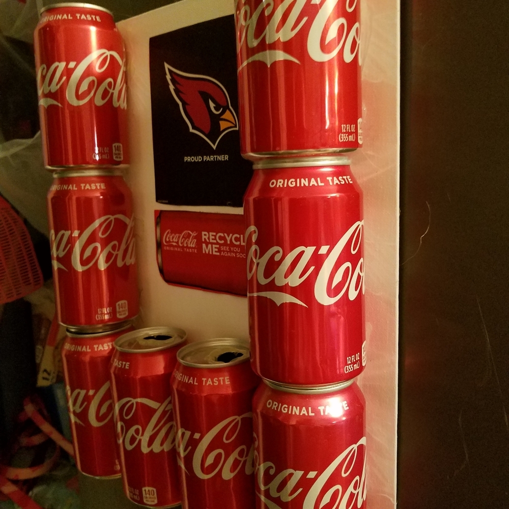 Handmade Coca Cola Wall Hanging Decor I made this on a 11×14 canvas board. Pl - Picture 8 of 12